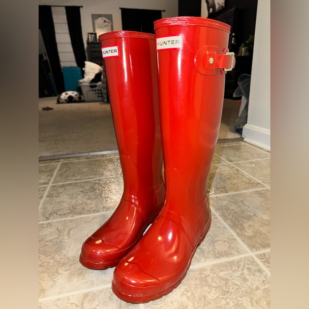 Women’s tall hunter boots BNWOT
